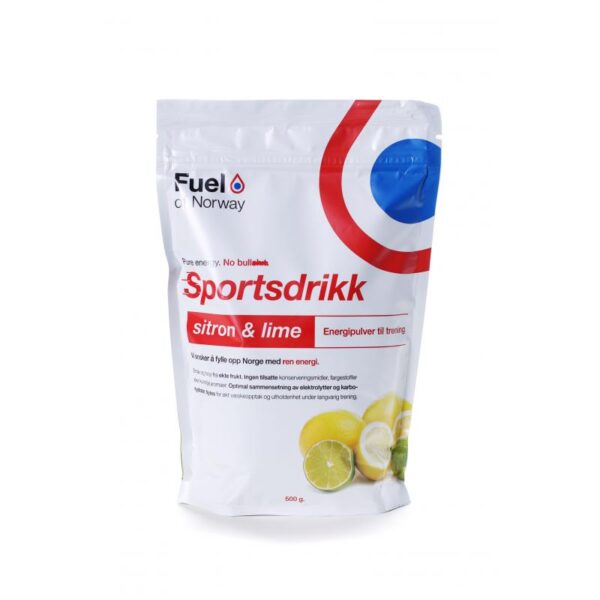 Fuel of Norway Sportsdrikke 0,5kg sitron-lime 5004 Strømsø Sport 1