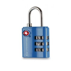 Lifeventure Lifeventure Lås m-kode TSA Combi Lock - Aqua LV72030 Strømsø Sport 1