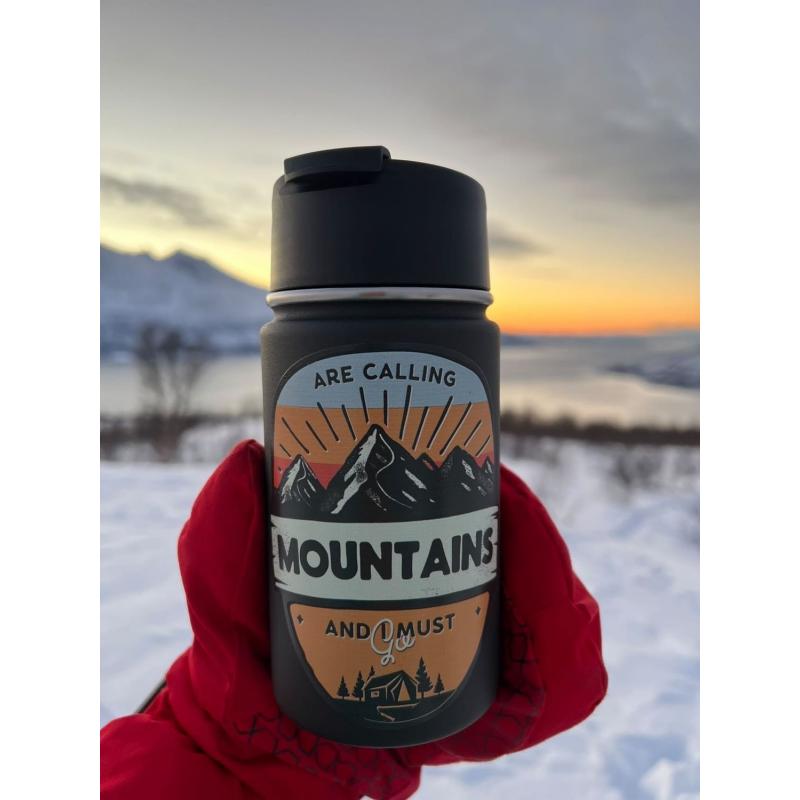 Sunday Outdoor Travel Mug Mountains are calling 23190 Strømsø Sport 2