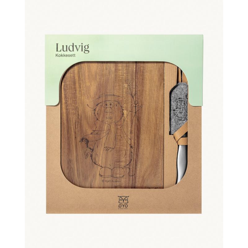 Øyo Øyo LUDVIG KOKKESETT, KOKKEKNIV M-SLIRE OG FJØL 05259 Strømsø Sport 1