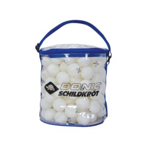 Donic Schildkröt Bordtennisball 144 stk, i oppbevaringveske. Hvit 40+ 608501 Strømsø Sport 1