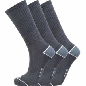 Endurance Hoope Crew Socks 3-Pack Black black 3-Pakk Tennissokker