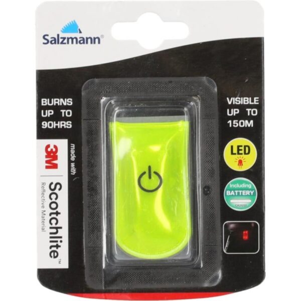Endurance-Magnetic reflector with 4 Leds (Salzmann)-SMU49017-Strømsø Sport-1 Endurance Magnetic reflector with 4 Leds (Salzmann)