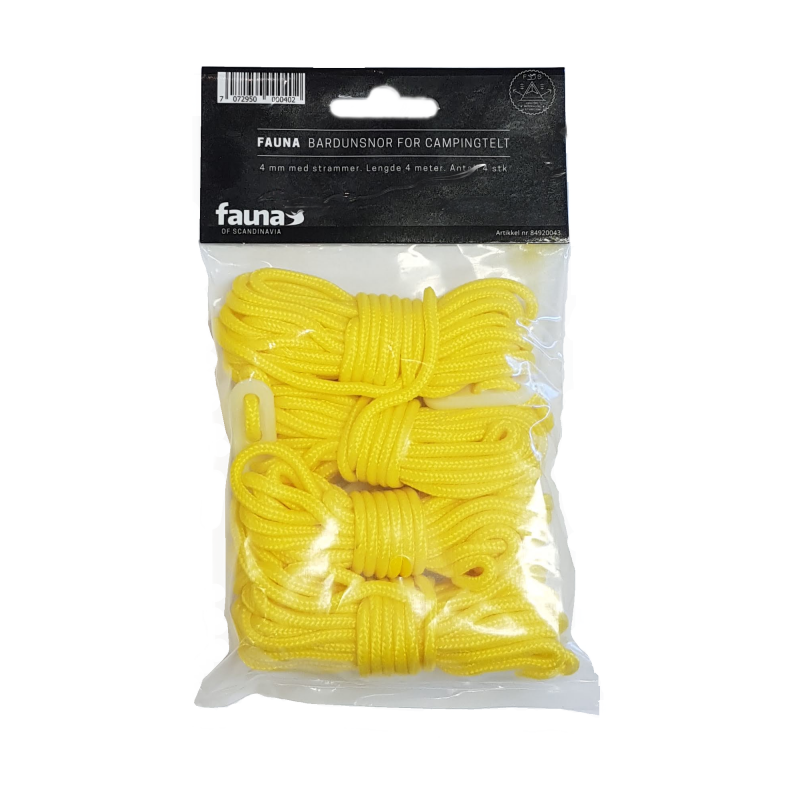 Fauna Fauna Bardunsnor For Campingtelt (4 Stk) 84920043 Strømsø Sport 1
