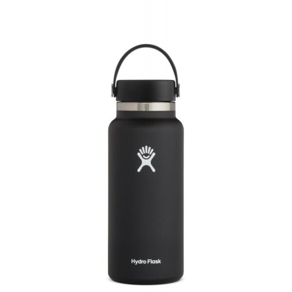 -Hydro-Flask–32-OZ-WIDE-FLEX-CAP-BLACK-W32BTS001-Strømsø-Sport-1 Hydro Flask 32 OZ WIDE FLEX CAP BLACK W32BTS001 Strømsø Sport 1