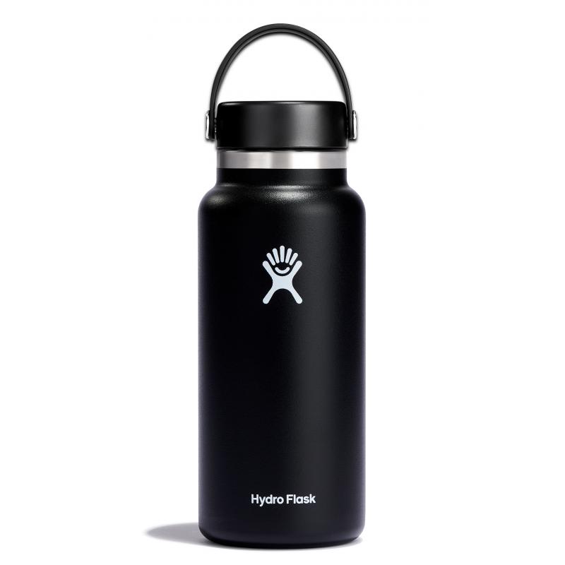 Hydro Flask 32 OZ WIDE FLEX CAP BLACK W32BTS001 Strømsø Sport 2