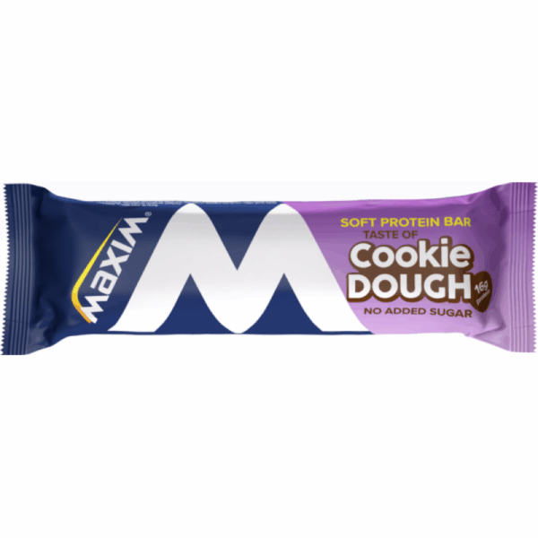 Maxim-Maxim–Soft-Protein-Bar-Cookie-Dough-55g-510003887-Strømsø-Sport-1 Maxim Maxim Soft Protein Bar Cookie Dough 55g 510003887 Strømsø Sport 1