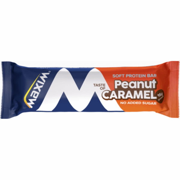 Maxim-Maxim–Soft-Protein-Bar-Peanut-Caramel-55g-510003885-Strømsø-Sport-1 Maxim Maxim Soft Protein Bar Peanut Caramel 55g 510003885 Strømsø Sport 1