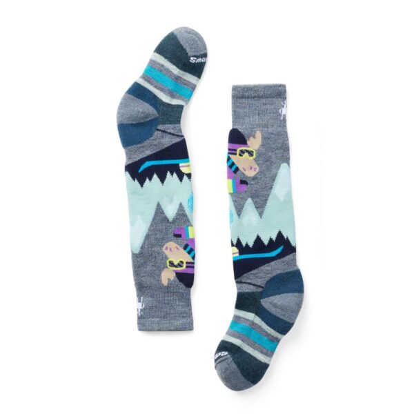 Smartwool Smartwool K Wintersport Full Cushion Mountain Moose Pattern Otc Socks B02184 Strømsø Sport 1
