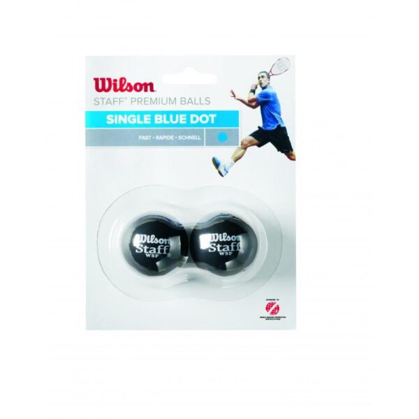 Wilson-Wilson–STAFF-SQUASH-2-BALL-BL-DOT-WRT617500-Strømsø-Sport-1 Wilson Wilson STAFF SQUASH 2 BALL BL DOT WRT617500 Strømsø Sport 1