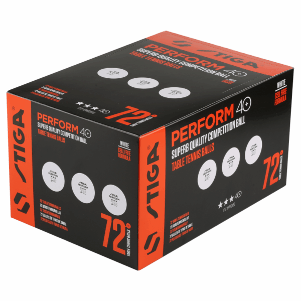 Stiga-Stiga–Perform-6-Pack-Abs,-3-Star-White-1113-2110-06-Strømsø-Sport-1 Stiga Stiga Perform 6-Pack Abs, 3-Star White 1113-2110-06 Strømsø Sport 1