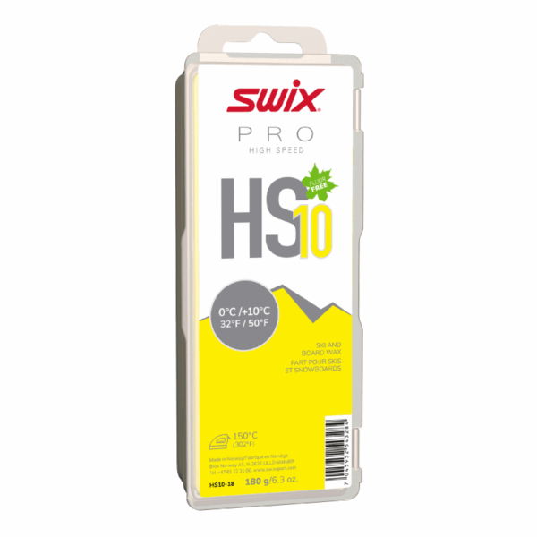 Swix-Swix–HS10-Yellow,-0°C-+10°C,-180g-HS10-18-Strømsø-Sport-1 Swix Swix HS10 Yellow, 0°C-+10°C, 180g HS10-18 Strømsø Sport 1