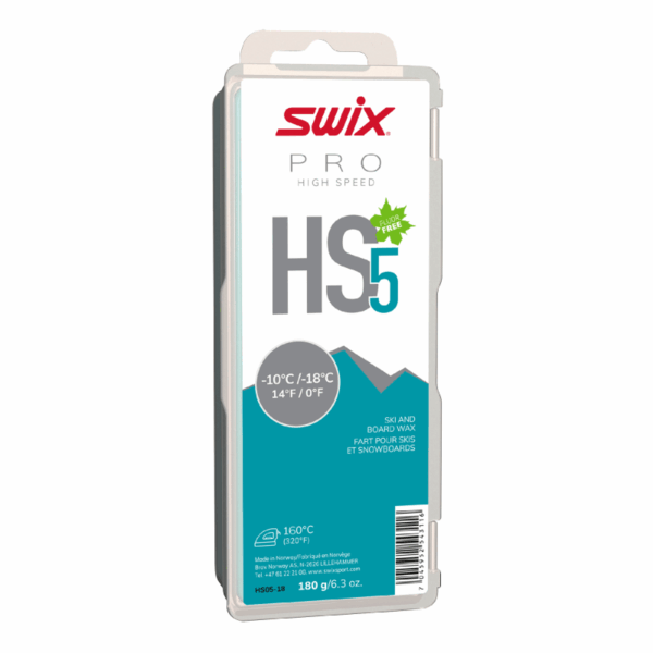 Swix-Swix–HS5-Turquoise,–10°C–18°C,-180g-HS05-18-Strømsø-Sport-1 Swix Swix HS5 Turquoise, -10°C--18°C, 180g HS05-18 Strømsø Sport 1