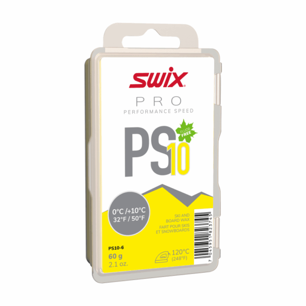 Swix-Swix–PS10-Yellow,-0°C-+10°C,-60g-PS10-6-Strømsø-Sport-1 Swix Swix PS10 Yellow, 0°C-+10°C, 60g PS10-6 Strømsø Sport 1