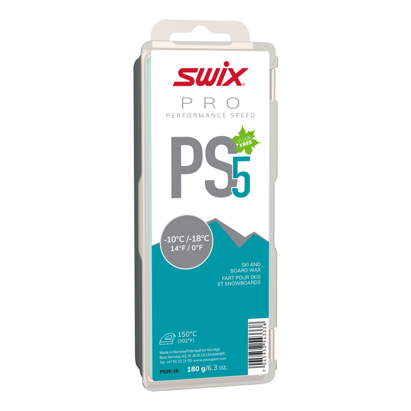 Swix Swix PS5 Turquoise, -10°C--18°C, 180g PS05-18 Strømsø Sport 1
