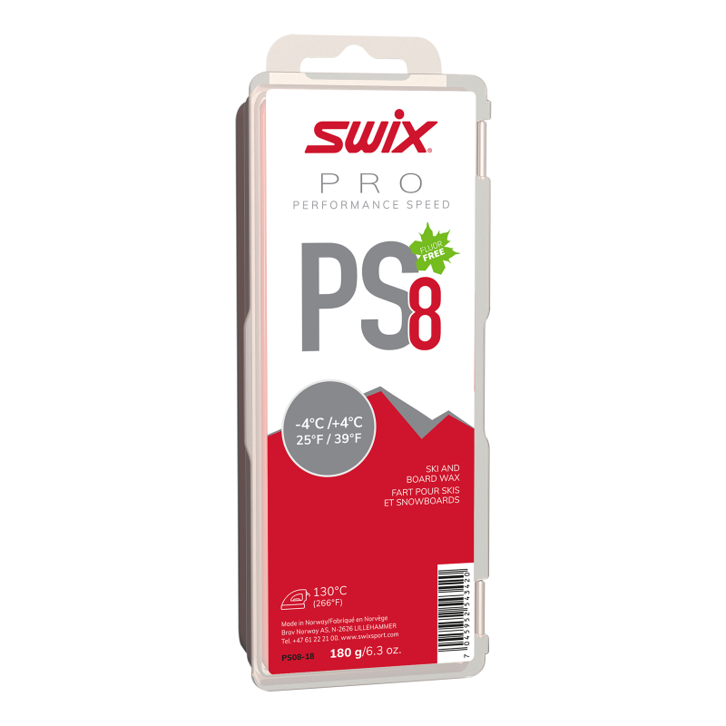 Swix Swix PS8 Red, -4°C-+4°C, 180g PS08-18 Strømsø Sport 1