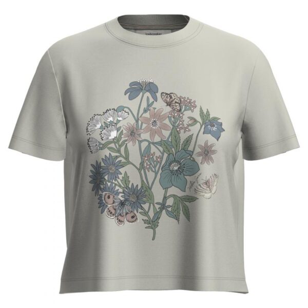 Icebreaker Icebreaker W Mer 150 Tech Lite Ss Crop Tee Nz Flora 0A57FZ Strømsø Sport 1