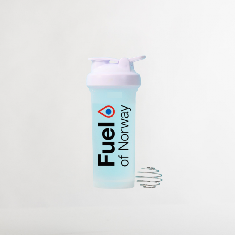 Fuel of Norway Shaker 0,6L hvit kork 2062 Strømsø Sport 1