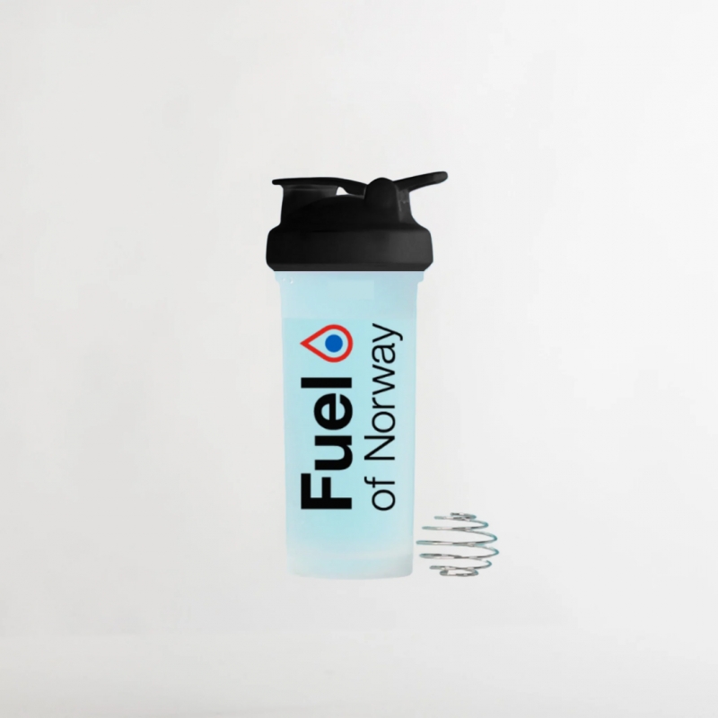 Fuel of Norway Shaker 0,6L sort kork 2061 Strømsø Sport 1