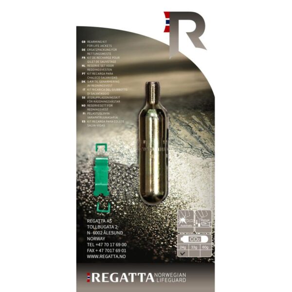 Regatta CO2 CYLINDER WITH CLIP HR-UM 4804400 Strømsø Sport 1
