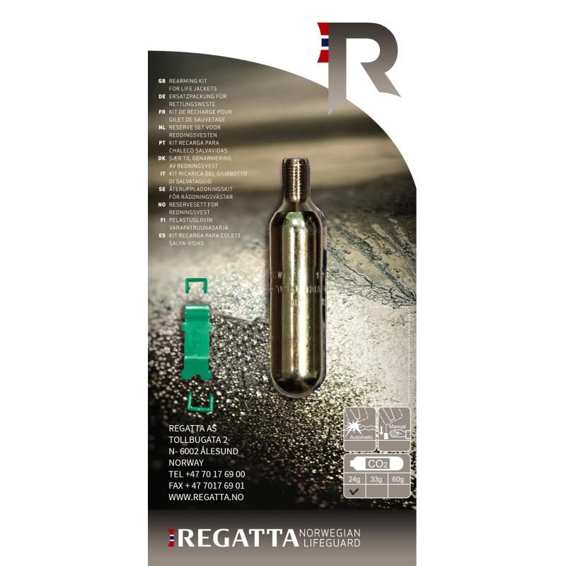 Regatta CO2 CYLINDER WITH CLIP HR-UM 4804400 Strømsø Sport 1