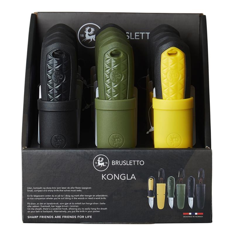 Brusletto Brusletto Kniv Kongla 12stk Display BO10201 Strømsø Sport 2