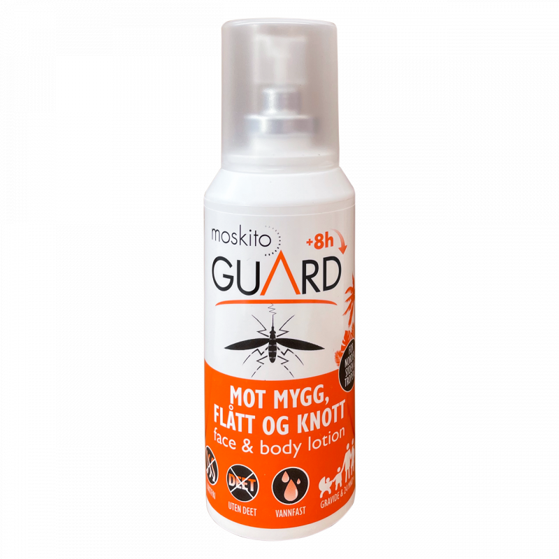 Moskito Guard Spray mot Mygg, Knott og Flått 75ml 20% Picaridin 94-10 Strømsø Sport 1