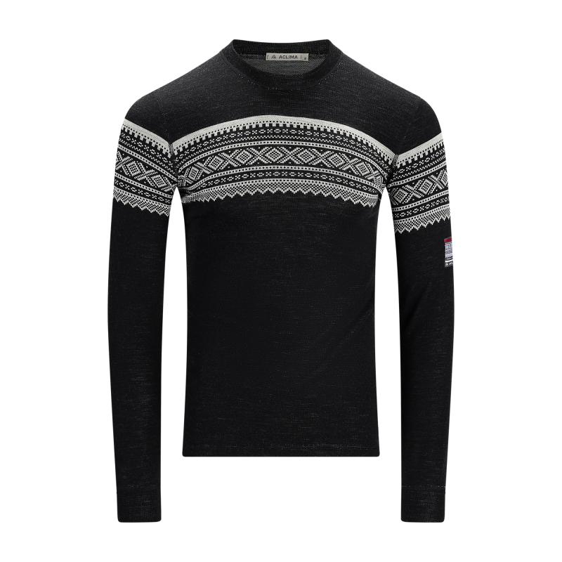 Aclima Aclima Marius Crewneck M´S 101689 Strømsø Sport 1