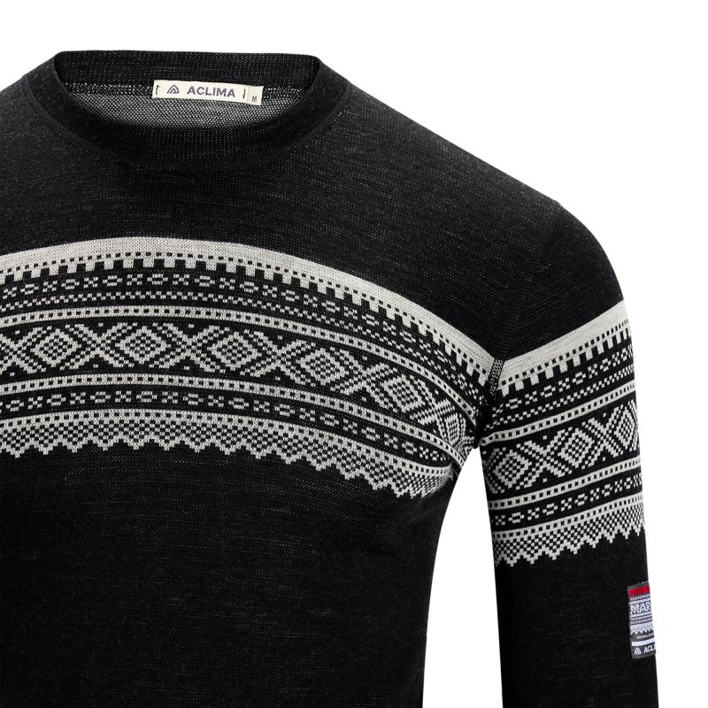 Aclima Aclima Marius Crewneck M´S 101689 Strømsø Sport 3