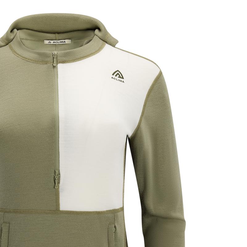 Aclima Aclima Warmwool Hoodsweater W-Zip W´S 104078 Strømsø Sport 3