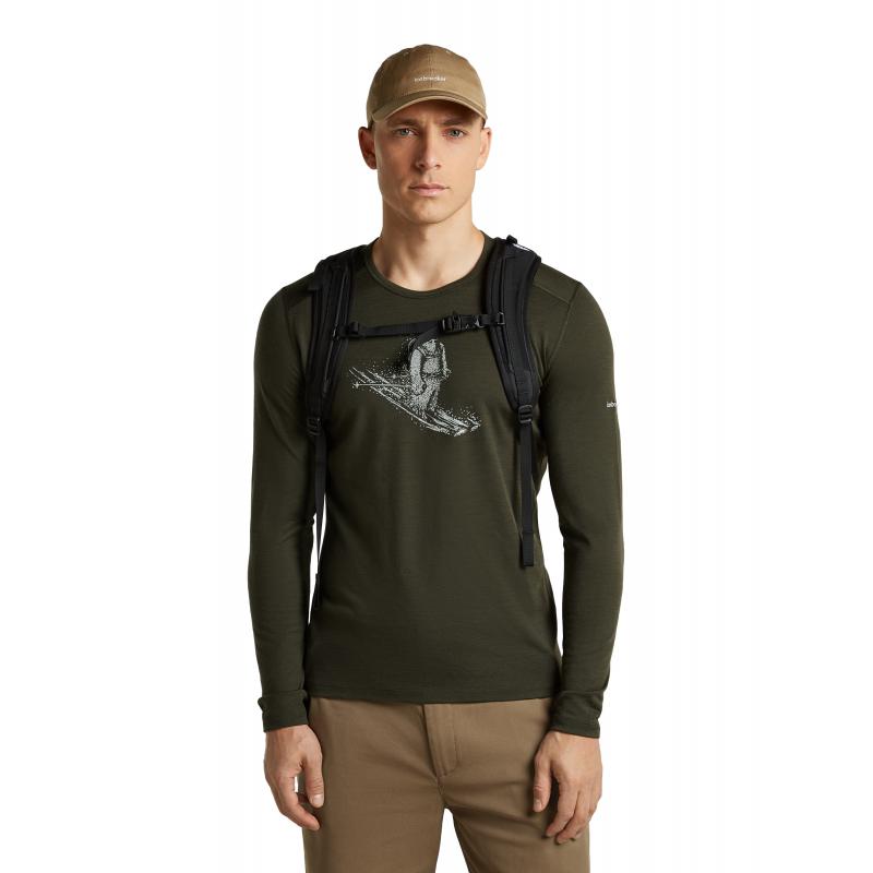 Icebreaker Icebreaker Men Merino 200 Oasis LS Crewe SkiingYeti 0A57IU Strømsø Sport 3