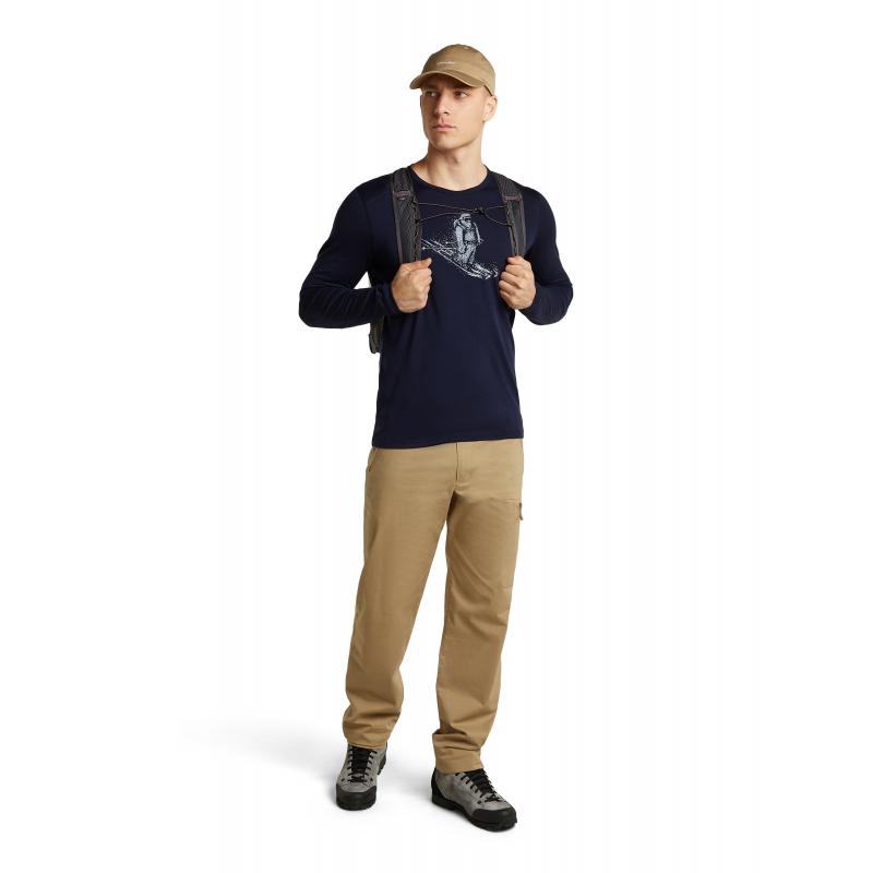 Icebreaker Icebreaker Men Merino 200 Oasis LS Crewe SkiingYeti 0A57IU Strømsø Sport 4