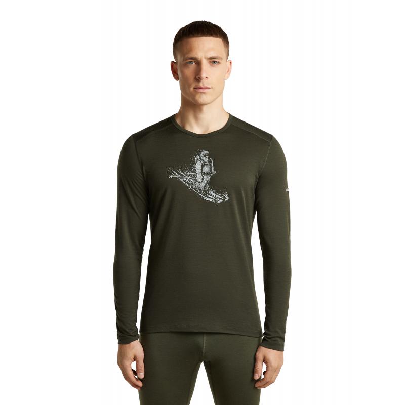 Icebreaker Icebreaker Men Merino 200 Oasis LS Crewe SkiingYeti 0A57IU Strømsø Sport 5