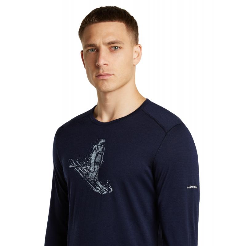 Icebreaker Icebreaker Men Merino 200 Oasis LS Crewe SkiingYeti 0A57IU Strømsø Sport 6