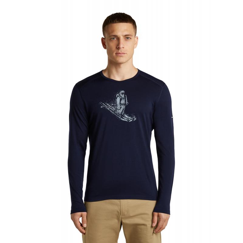 Icebreaker Icebreaker Men Merino 200 Oasis LS Crewe SkiingYeti 0A57IU Strømsø Sport 8