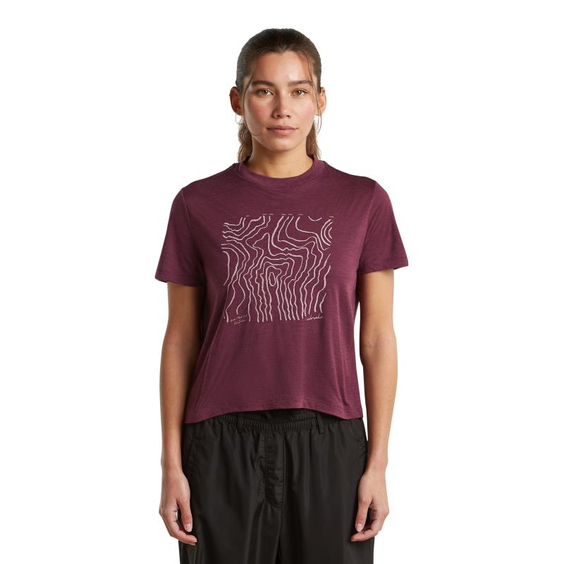 Icebreaker Icebreaker Women M 150 Tech Lite SS Crop T Gr8 Heig 0A57JO Strømsø Sport 2
