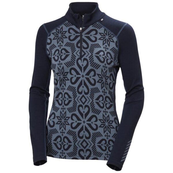 Helly Hansen Helly Hansen W Lifa Merino Midw Gra 1-2 Zip 49410 Strømsø Sport 1