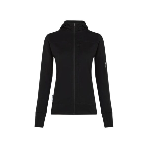 Icebreaker Icebreaker Wom Mer 300 RealFleece Desc LS Zip Hoo 0A57CS Strømsø Sport 1