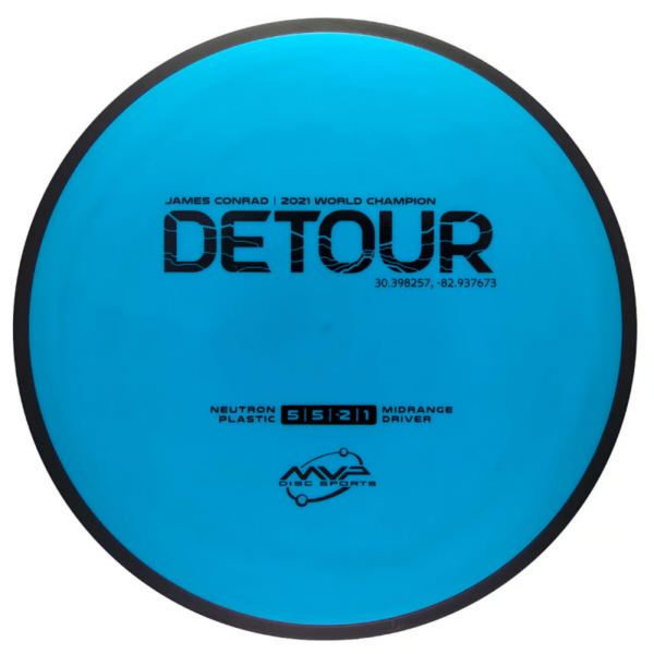 Ikke definert MVP Disc Sports Detour Neutron Midrange Frisbeegolf Disc 170–175g