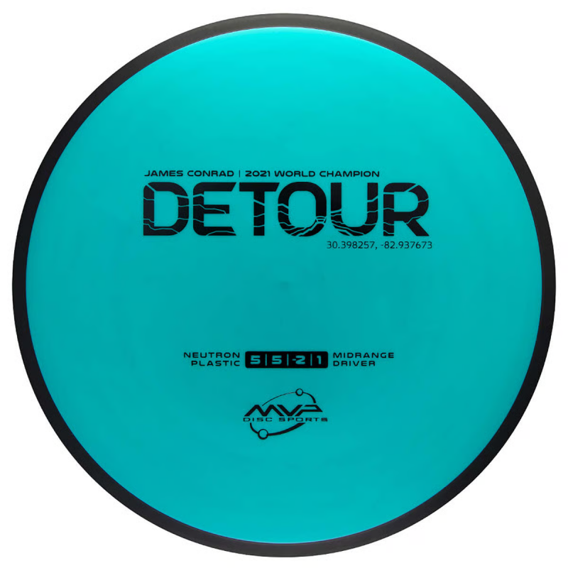 Ikke definert MVP Disc Sports Detour Neutron Midrange Frisbeegolf Disc 170–175g - Bilde 2