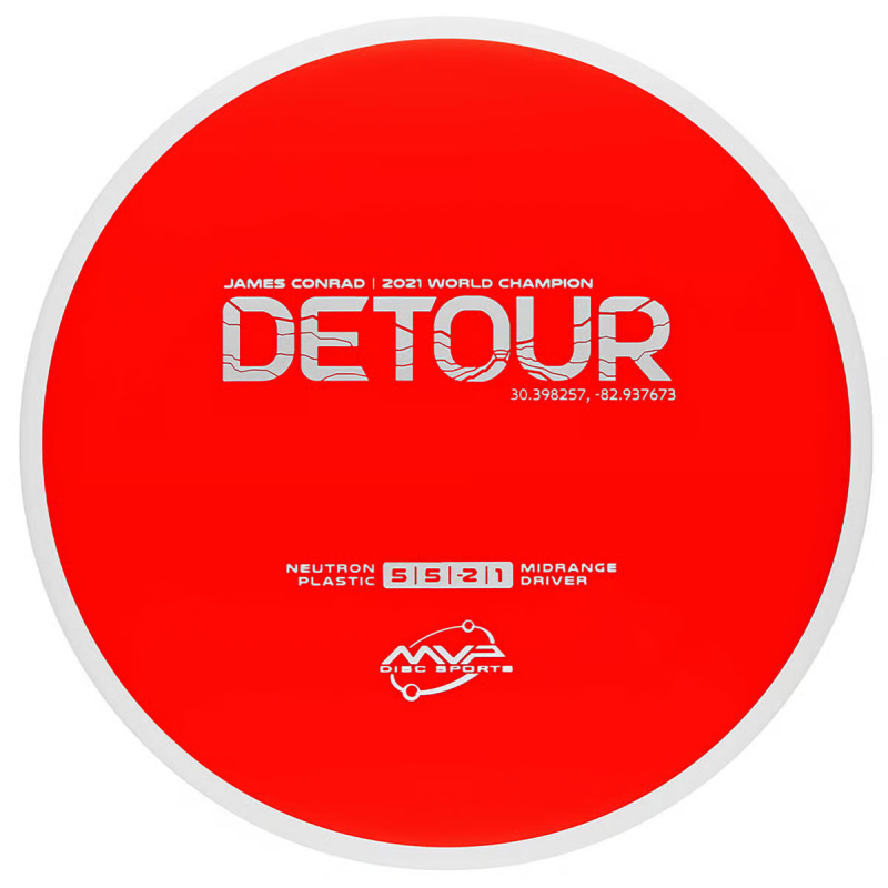 Ikke definert MVP Disc Sports Detour Neutron Midrange Frisbeegolf Disc 170–175g - Bilde 4
