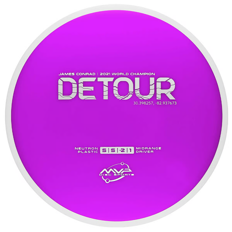 Ikke definert MVP Disc Sports Detour Neutron Midrange Frisbeegolf Disc 170–175g - Bilde 5