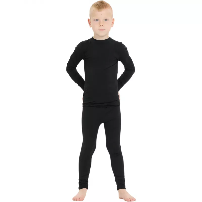 Zigzag Zigzag Gualala V2 Seamless Underwear Skiundertøy barn sort - Bilde 6