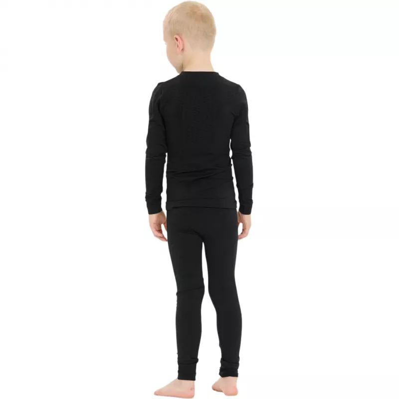 Zigzag Zigzag Gualala V2 Seamless Underwear Skiundertøy barn sort - Bilde 7
