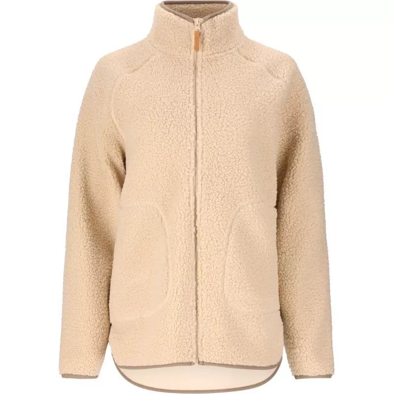 Whistler Pioneer W Long Teddy Fleece Fleecejakke Dame