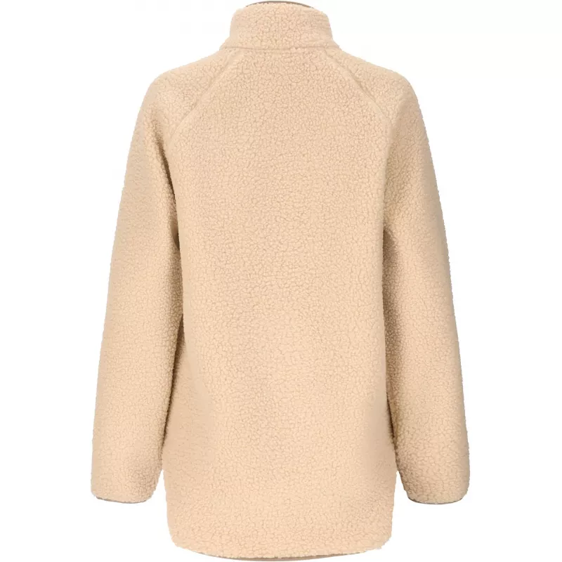 Whistler Pioneer W Long Teddy Fleece Fleecejakke Dame - Bilde 2