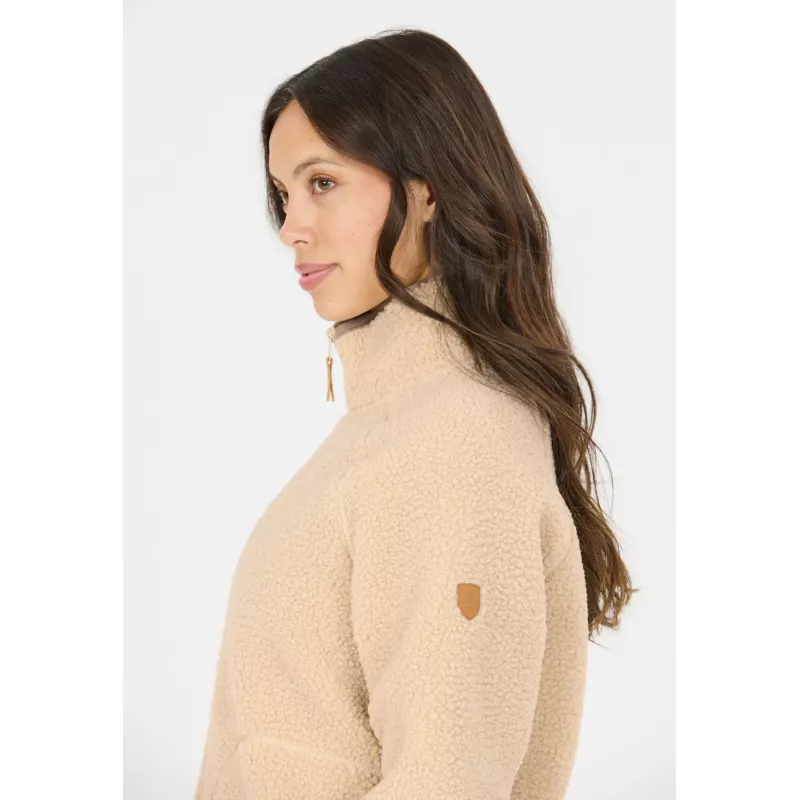 Whistler Pioneer W Long Teddy Fleece Fleecejakke Dame - Bilde 6