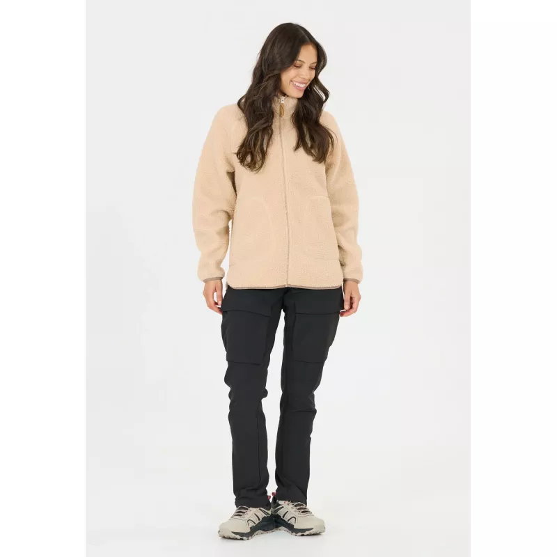 Whistler Pioneer W Long Teddy Fleece Fleecejakke Dame - Bilde 7